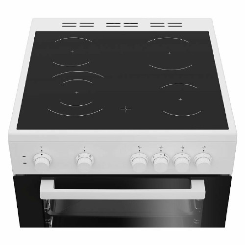 COOKER FREE STANDING  FSM67011GW (ΚΕΡΑΜΙΚΗ / 72LT / A / ΛΕΥΚΗ / 4 ΕΣΤΙΕΣ)